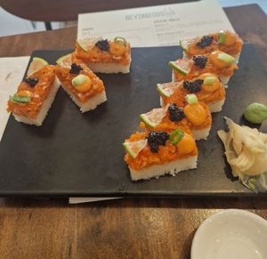 Best vegan sushi I've had in a while at Beyond Sushi in New York City