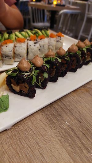 Mighty Mushroom Roll at Beyond Sushi in New York City
