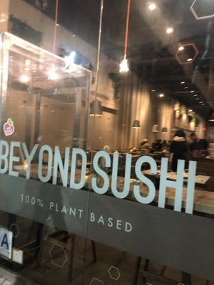 Front door   at Beyond Sushi in New York City