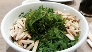 Green forest seaweed salad at Beyond Sushi in New York City