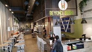 inside at Beyond Sushi in New York City