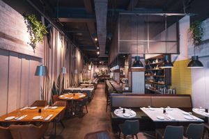 Beyond Sushi Interior at Beyond Sushi in New York City