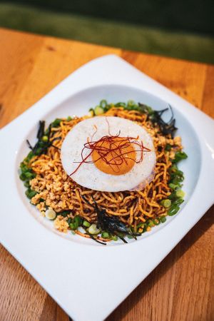 Chili Noodles at Beyond Sushi in New York City