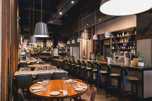 Beyond Sushi Interior at Beyond Sushi in New York City