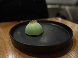Pandan Mousse Cake  at Beyond Sushi in New York City
