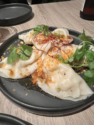 Dumplings   at Beyond Sushi in New York City