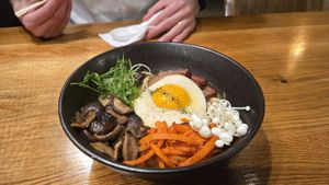 Shoyu ramen at Beyond Sushi in New York City