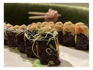 Sweet tree rolls  at Beyond Sushi in New York City