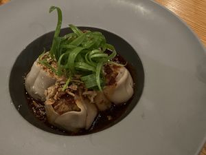 Pork shumai at Beyond Sushi in New York City