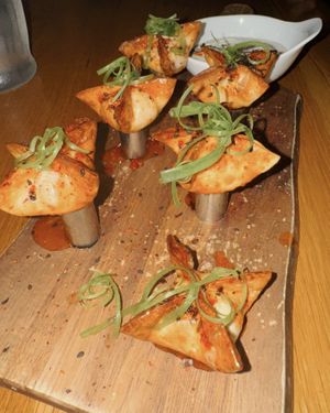 Krab Rangoons  at Beyond Sushi in New York City