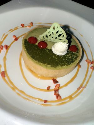 Matcha Strawberry Tart  at Beyond Sushi in New York City