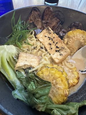 Miso Ramen with Tofu  at Beyond Sushi in New York City