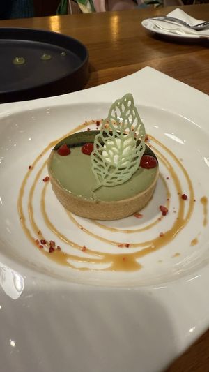 Matcha Strawberry Tart  at Beyond Sushi in New York City