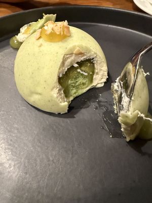 Pandan Mousse Cake  at Beyond Sushi in New York City