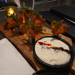 Crab Rangoon at Beyond Sushi in New York City