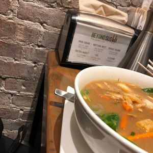 Noodle Soup at Beyond Sushi in New York City