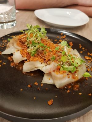 Dumpling at Beyond Sushi in New York City