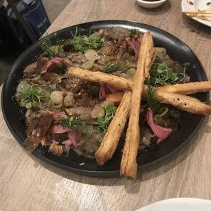 Portobello Carpaccio  at Beyond Sushi in New York City