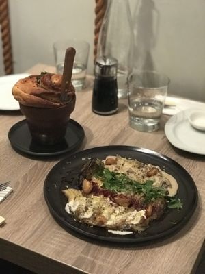 Creative and Very good Bread at Beyond Sushi in New York City