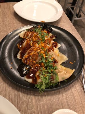 The badge  at Beyond Sushi in New York City