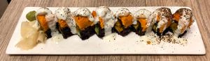 Seasonal Fall Sushi Roll at Beyond Sushi in New York City