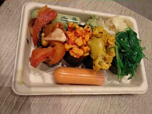 4 Piece Sampler (to go) at Beyond Sushi at Beyond Sushi in New York City