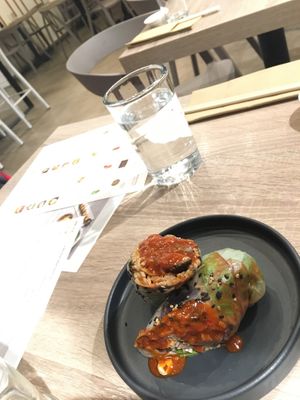 Beyond sushi wrap ! at Beyond Sushi in New York City