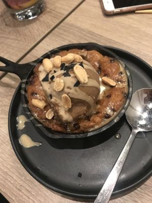 Cookie and chocolate ice cream at Beyond Sushi in New York City