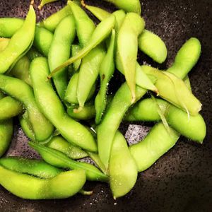 Edemame  at Beyond Sushi in New York City