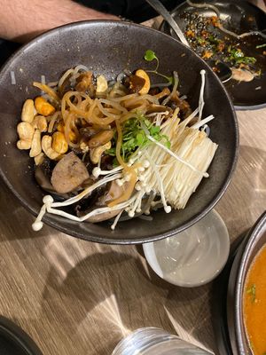 Noodle salad 🥗  at Beyond Sushi in New York City