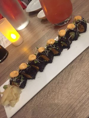 Sweet Tree roll  at Beyond Sushi in New York City