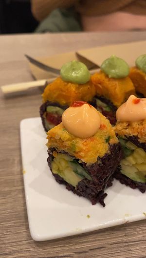 close up at Beyond Sushi in New York City