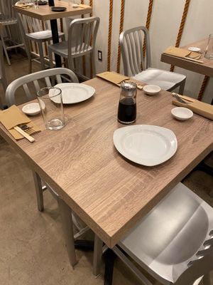 seating at Beyond Sushi in New York City