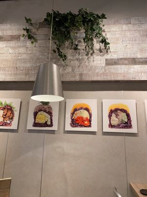sushi art at Beyond Sushi in New York City