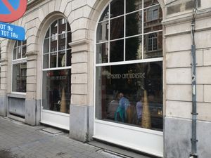 Outside at Grand Café Industrie in Leuven