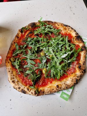 Vince vegan pizza at The Dough Bros in Galway