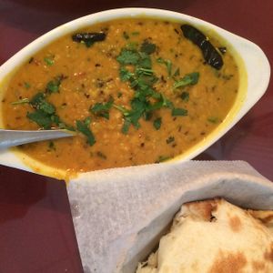lentil curry at Bombay Flames in Alpharetta