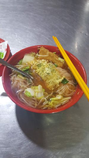 Bo Kho, So tasty. I especially liked the fried tofu skin. at Chi Cu in Ho Chi Minh City
