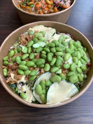 Gourmet fresh bowl of life at Bistro Maha in Ljubljana
