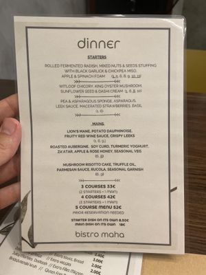   at Bistro Maha in Ljubljana