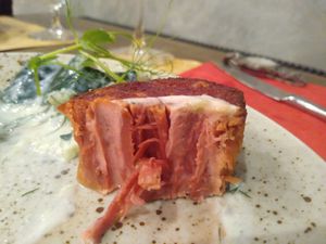 Juicy Marble steak: the magic of food engineering is getting a bit creepy at Bistro Maha in Ljubljana