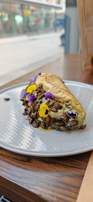 Inventive plant based cuisine. Traditional with at twist. at Bistro Maha in Ljubljana