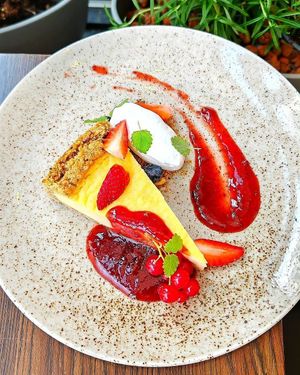 Inventive desserts at Bistro Maha in Ljubljana