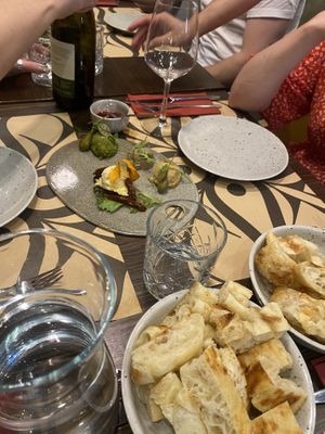 Maha charcuterie board  at Bistro Maha in Ljubljana