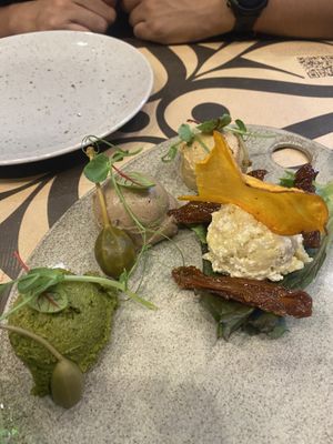 Maha charcuterie board  at Bistro Maha in Ljubljana