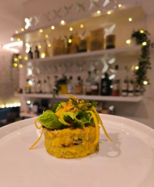 Brussel sprouts gratin at Bistro Maha in Ljubljana