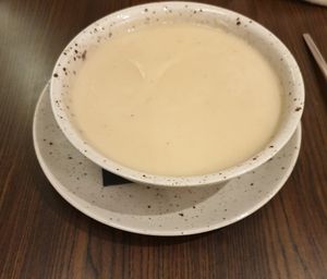 Cauliflower soup ;) at Bistro Maha in Ljubljana