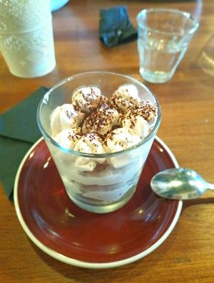 Tiramisu at LYR Speciality Coffee and Food in Pecs
