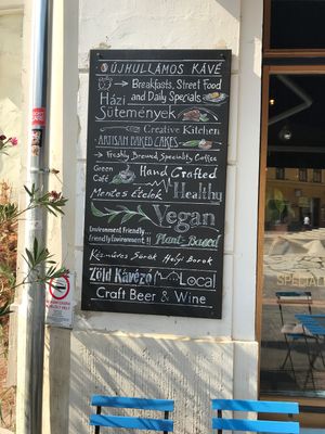 Outdoor at LYR Speciality Coffee and Food in Pecs