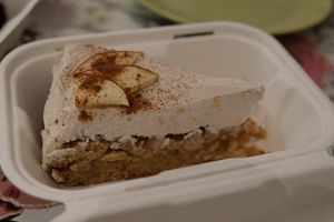 Apple Cake at LYR Speciality Coffee and Food in Pecs